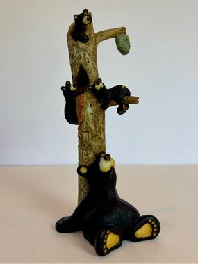 Big Sky Carvers BearFoots “The Honey Tree” Bear Figurine Jeff Fleming